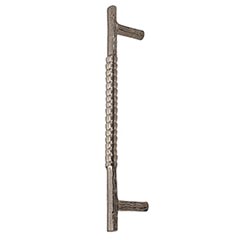 Hardware International [10-108-P] Solid Bronze Small Appliance Pull Handle - Natural Series - Platinum Finish - 8&quot; C/C - 10&quot; L