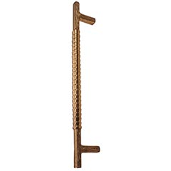 Hardware International [10-112-C] Solid Bronze Appliance/Door Pull Handle - Natural Series - Champagne Finish - 12&quot; C/C - 14 5/8&quot; L