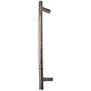 Hardware International [10-112-P] Solid Bronze Appliance/Door Pull Handle - Natural Series - Platinum Finish - 12" C/C - 14 5/8" L