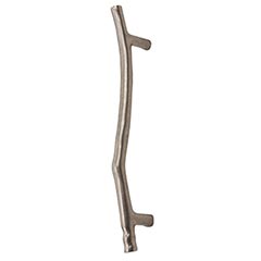 Hardware International [12-108-P] Solid Bronze Small Appliance Pull Handle - Natural Series - Platinum Finish - 8&quot; C/C - 10 5/8&quot; L