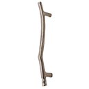 Hardware International [12-108-P] Solid Bronze Small Appliance Pull Handle - Natural Series - Platinum Finish - 8" C/C - 10 5/8" L