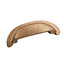 Hardware International [16-502-C] Solid Bronze Cabinet Cup Pull - Deco Series - Champagne Finish - 3&quot; C/C - 4 1/4&quot; L