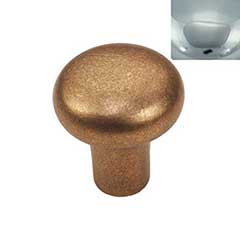 Hardware International [07-601-PC] Solid Brass Cabinet Knob - Renaissance Series - Polished Chrome Finish - 1&quot; Dia.