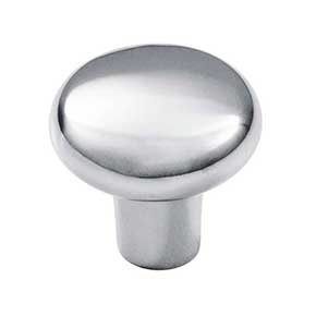 Hardware International [07-603-PC] Solid Brass Cabinet Knob - Renaissance Series - Polished Chrome Finish - 1 1/2" Dia.