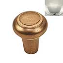 Hardware International [08-501-PN] Solid Brass Cabinet Knob - Renaissance Series - Polished Nickel Finish - 1" Dia.