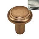 Hardware International [08-502-SN] Solid Brass Cabinet Knob - Renaissance Series - Satin Nickel Finish - 1 1/4&quot; Dia.