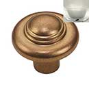 Hardware International [08-603-PN] Solid Brass Cabinet Knob - Renaissance Series - Polished Nickel Finish - 1 1/2" Dia.