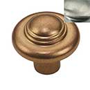 Hardware International [08-603-SN] Solid Brass Cabinet Knob - Renaissance Series - Satin Nickel Finish - 1 1/2" Dia.