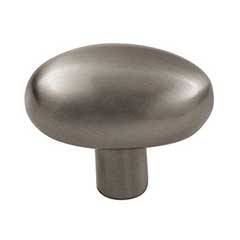 Hardware International [09-501-SN] Solid Brass Cabinet Knob - Mission Series - Satin Nickel Finish - 1 3/8&quot; L