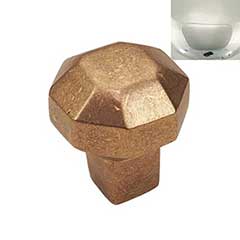 Hardware International [11-501-PN] Solid Brass Cabinet Knob - Natural Series - Polished Nickel Finish - 1&quot; Dia.