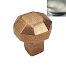 Hardware International [11-501-SN] Solid Brass Cabinet Knob - Natural Series - Satin Nickel Finish - 1" Dia.