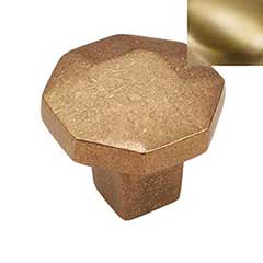 Hardware International [11-502-SB] Solid Brass Cabinet Knob - Natural Series - Satin Brass Finish - 1 1/4&quot; Dia.