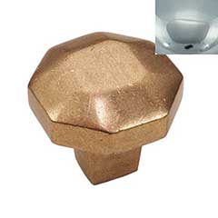 Hardware International [11-503-PC] Solid Brass Cabinet Knob - Natural Series - Polished Chrome Finish - 1 1/2&quot; Dia.
