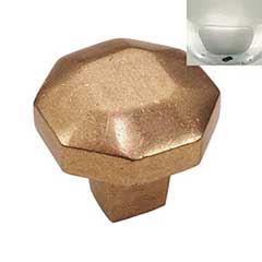 Hardware International [11-503-PN] Solid Brass Cabinet Knob - Natural Series - Polished Nickel Finish - 1 1/2&quot; Dia.