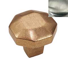 Hardware International [11-503-SN] Solid Brass Cabinet Knob - Natural Series - Satin Nickel Finish - 1 1/2&quot; Dia.