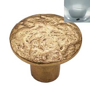 Hardware International [13-602-PC] Solid Bronze Cabinet Knob - Deco Series - Polished Chrome Finish - 1 1/4" Dia.