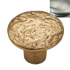 Hardware International [13-602-SN] Solid Bronze Cabinet Knob - Deco Series - Satin Nickel Finish - 1 1/4&quot; Dia.