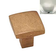 Hardware International [05-501-PN] Solid Brass Cabinet Knob - Mission Series - Polished Nickel Finish - 1&quot; Sq.