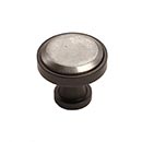 Hardware International [01-601-EP] Solid Bronze Cabinet Knob - Edge Series - Espresso / Platinum Finish - 1&quot; Dia.