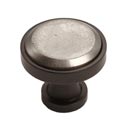 Hardware International [01-602-EP] Solid Bronze Cabinet Knob - Edge Series - Espresso / Platinum Finish - 1 1/4" Dia.