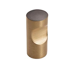 Hardware International [04-601-CE] Solid Bronze Cabinet Knob - Curve Series - Champagne / Espresso Finish - 3/4" Dia.