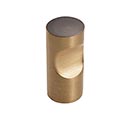Hardware International [04-601-CE] Solid Bronze Cabinet Knob - Curve Series - Champagne / Espresso Finish - 3/4" Dia.