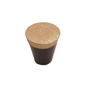 Hardware International [04-701-EC] Solid Bronze Cabinet Knob - Curve Series - Espresso / Champagne Finish - 7/8" Dia.