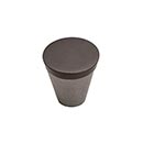 Hardware International [04-701-PE] Solid Bronze Cabinet Knob - Curve Series - Platinum / Espresso Finish - 7/8&quot; Dia.