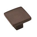 Hardware International [05-502-E] Solid Bronze Cabinet Knob - Mission Series - Espresso Finish - 1 1/4" Sq.