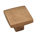 Hardware International [05-503-C] Solid Bronze Cabinet Knob - Mission Series - Champagne Finish - 1 1/2" Sq.