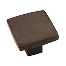 Hardware International [05-503-E] Solid Bronze Cabinet Knob - Mission Series - Espresso Finish - 1 1/2" Sq.