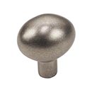 Hardware International [07-502-P] Solid Bronze Cabinet Knob - Renaissance Series - Platinum Finish - 1 1/4" L