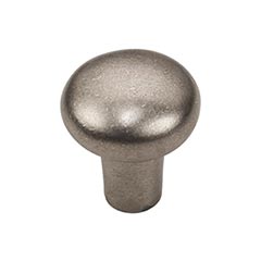 Hardware International [07-601-P] Solid Bronze Cabinet Knob - Renaissance Series - Platinum Finish - 1&quot; Dia.