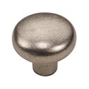 Hardware International [07-602-P] Solid Bronze Cabinet Knob - Renaissance Series - Platinum Finish - 1 1/4" Dia.