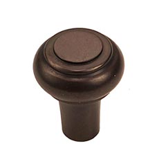 Hardware International [08-501-E] Solid Bronze Cabinet Knob - Renaissance Series - Espresso Finish - 1&quot; Dia.