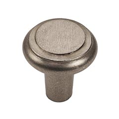 Hardware International [08-502-P] Solid Bronze Cabinet Knob - Renaissance Series - Platinum Finish - 1 1/4&quot; Dia.