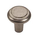 Hardware International [08-502-P] Solid Bronze Cabinet Knob - Renaissance Series - Platinum Finish - 1 1/4" Dia.