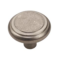 Hardware International [08-503-P] Solid Bronze Cabinet Knob - Renaissance Series - Platinum Finish - 1 1/2&quot; Dia.