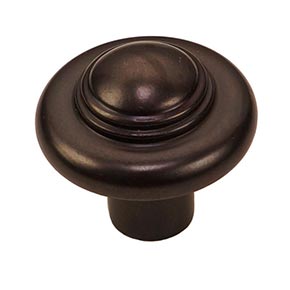 Hardware International [08-603-E] Solid Bronze Cabinet Knob - Renaissance Series - Espresso Finish - 1 1/2" Dia.