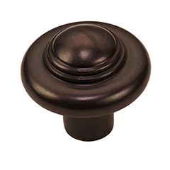 Hardware International [08-603-E] Solid Bronze Cabinet Knob - Renaissance Series - Espresso Finish - 1 1/2" Dia.