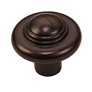 Hardware International [08-603-E] Solid Bronze Cabinet Knob - Renaissance Series - Espresso Finish - 1 1/2&quot; Dia.