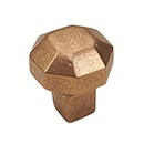 Hardware International [11-501-C] Solid Bronze Cabinet Knob - Natural Series - Champagne Finish - 1&quot; Dia.