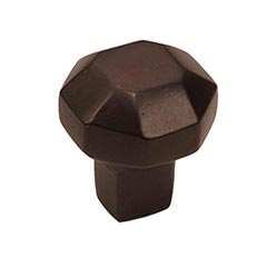 Hardware International [11-501-E] Solid Bronze Cabinet Knob - Natural Series - Espresso Finish - 1&quot; Dia.