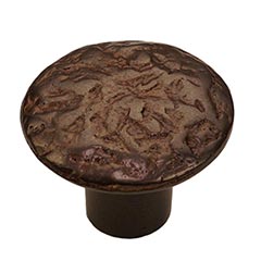 Hardware International [13-602-E] Solid Bronze Cabinet Knob - Deco Series - Espresso Finish - 1 1/4&quot; Dia.