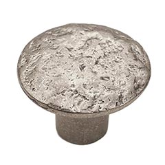 Hardware International [13-603-P] Solid Bronze Cabinet Knob - Deco Series - Platinum Finish - 1 1/2&quot; Dia.