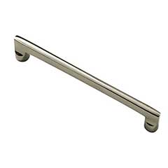 Hardware International [05-106-PN] Solid Brass Cabinet Pull Handle - Oversized - Mission Series - Polished Nickel Finish - 6&quot; C/C - 6 1/2&quot; L