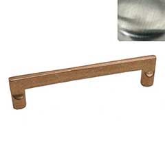 Hardware International [05-196-SN] Solid Brass Cabinet Pull Handle - Standard Sized - Mission Series - Satin Nickel Finish - 96mm C/C - 4 3/8&quot; L