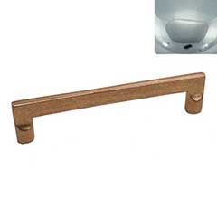 Hardware International [05-196-PC] Solid Brass Cabinet Pull Handle - Standard Sized - Mission Series - Polished Chrome Finish - 96mm C/C - 4 3/8&quot; L