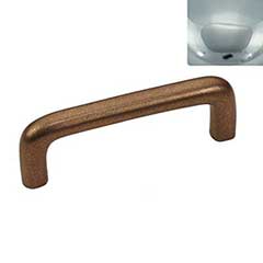 Hardware International [07-103-PC] Solid Brass Cabinet Pull Handle - Standard Sized - Renaissance Series - Polished Chrome Finish - 3&quot; C/C - 3 3/8&quot; L