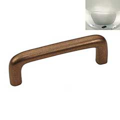 Hardware International [07-103-PN] Solid Brass Cabinet Pull Handle - Standard Sized - Renaissance Series - Polished Nickel Finish - 3&quot; C/C - 3 3/8&quot; L
